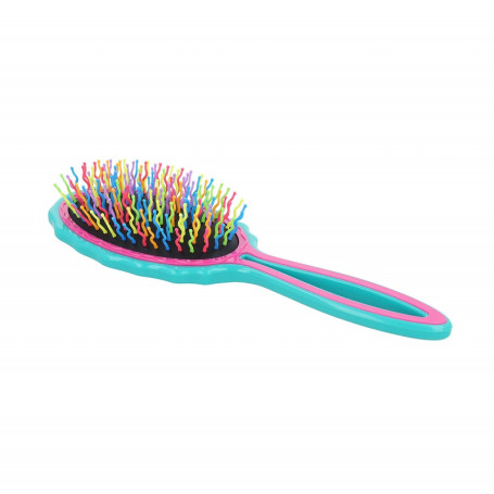 Big Handy Hair Brush duża szczotka do włosów Turquoise-Pink