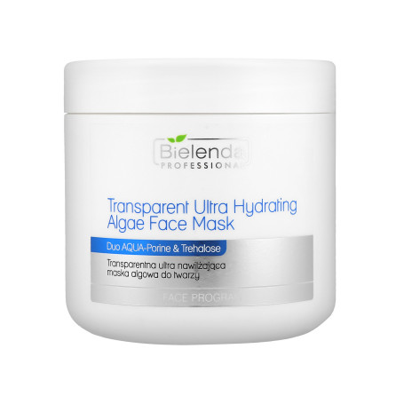 Transperent Ultra Hydrating Algae Face Mask transparentna ultra-