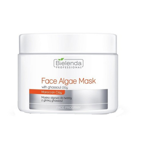 Face Algae Mask With Ghassoul Clay maska algowa do twarzy z Glin