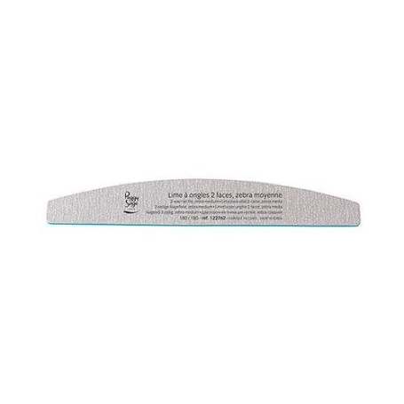2-Way Nail File Zebra Medium dwustronny pilnik do paznoki 180/18