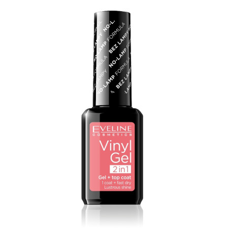 Vinyl Gel winylowy lakier do paznokci+top coat 2w1 204 12ml