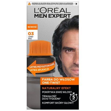Men Expert One-Twist farba do włosów 03 Ciemny Brąz