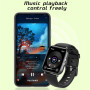 LIGE New Bluetooth Answer Call Smart Watch Men Full Touch Dial Call Fitness Tracker IP67 Waterproof smartwatch For Men Women+box