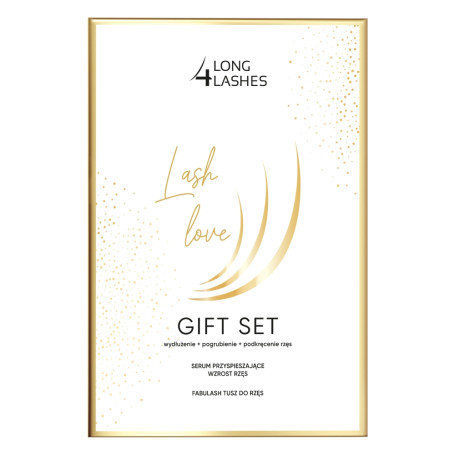 Lash Love zestaw serum przyspieszające wzrost rzęs 3ml + Fabul