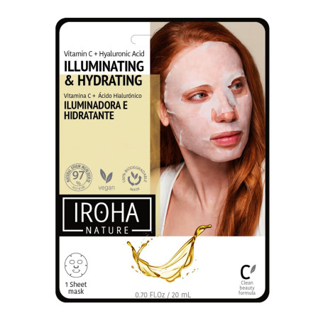 Illuminating & Hydrating Tissue Face Mask rozświetlająco-nawil