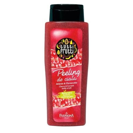 Tutti Frutti peeling do ciała Wiśnia & Porzeczka 100ml