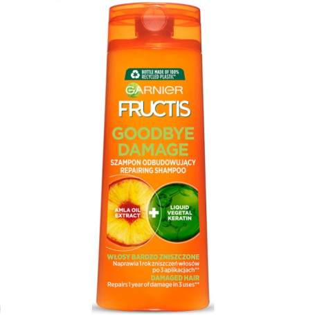 Fructis Goodbye Damage szampon odbudowujący do włosów bardzo