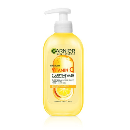 Skin Naturals Vitamin C żel oczyszczający z witaminą C i ekst