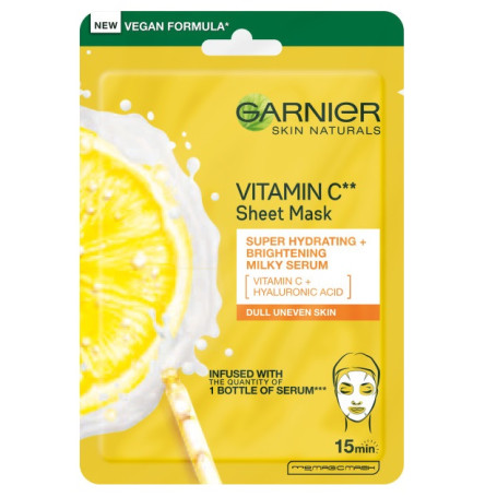 Skin Naturals Vitamic C Sheet Mask nawilżająca maska na tkanin