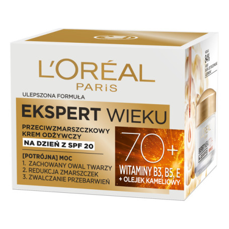 Ekspert Wieku 70+ przeciwzmarszczkowy krem odżywczy na dzień 5