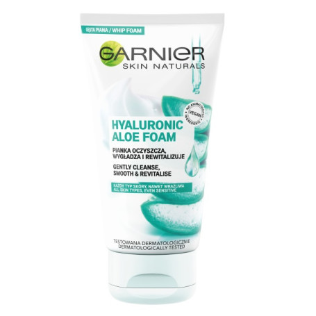 Hyaluronic Aloe Foam oczyszczająca pianka do każdego typu skó