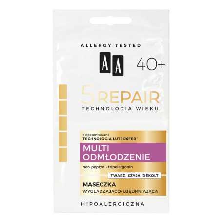 Technologia Wieku 5Repair 40+ Multi Odmłodzenie maseczka wygła
