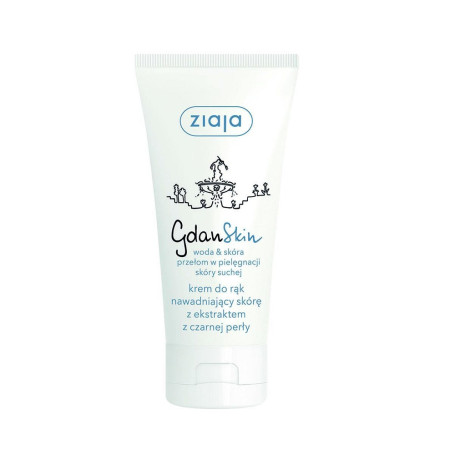 GdanSkin krem do rąk nawadniający skórę z ekstraktem z czarn