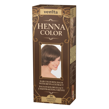 Henna Color balsam koloryzujący z ekstraktem z henny 14 Kasztan