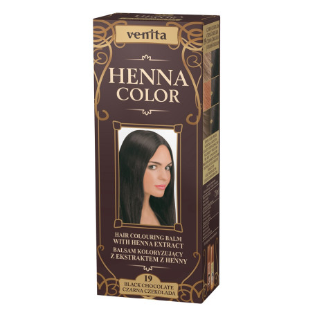 Henna Color balsam koloryzujący z ekstraktem z henny 19 Czarna