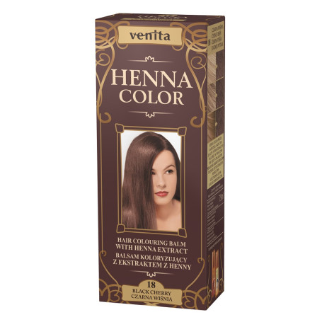 Henna Color balsam koloryzujący z ekstraktem z henny 18 Czarna