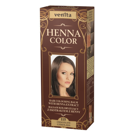 Henna Color balsam koloryzujący z ekstraktem z henny 115 Czekol