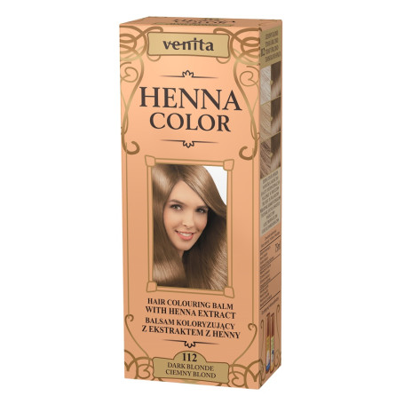 Henna Color balsam koloryzujący z ekstraktem z henny 112 Ciemny