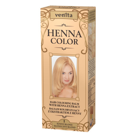 Henna Color balsam koloryzujący z ekstraktem z henny 1 Słonecz