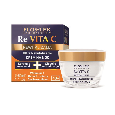 Re Vita C 40+ ultra rewitalizator krem na noc 50ml