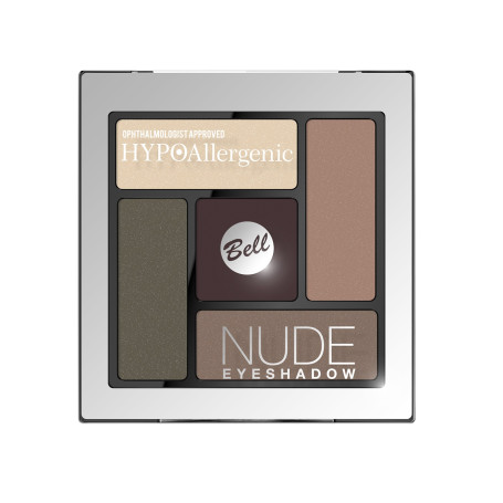 HypoAllergenic Nude Eyeshadow hypoalergiczne satynowo-kremowe ci