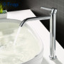 Frap Tall Basin Faucet Washbasin Taps Hot and Cold Water Mixer Tap Bathroom Faucet Chrome Basin Sink Crane Tap