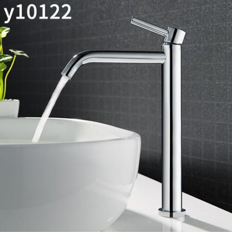 Frap Tall Basin Faucet Washbasin Taps Hot and Cold Water Mixer Tap Bathroom Faucet Chrome Basin Sink Crane Tap