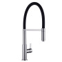 Factory Promotions High Quality 360 Rotate Single Hole Swivel Mixer Tap Single Handle Deck Mounted Kitchen Faucet With Pull Down