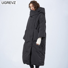 KJMYYX Winter Womens Oversized Hooded Parkas Coats  Female Fashion Solid Warm Single Breasted Jackets Long Sleeve Street Outfits KJMYYX Winter Womens Oversized Hooded Parkas Coats  Female Fashion Solid Warm Single Breasted Jackets Long Sleeve Street Outfits