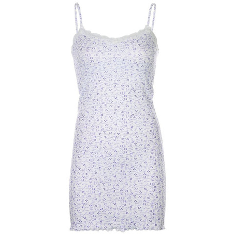 Sweet Kawaii Floral Dress Women Summer Sleeveless V-neck Lace Ribbed Knit Backless Sundress Lady Sexy Slim Clubwear