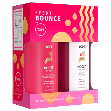 Boost My Hair zestaw szampon do wrażliwej skóry głowy z tapio