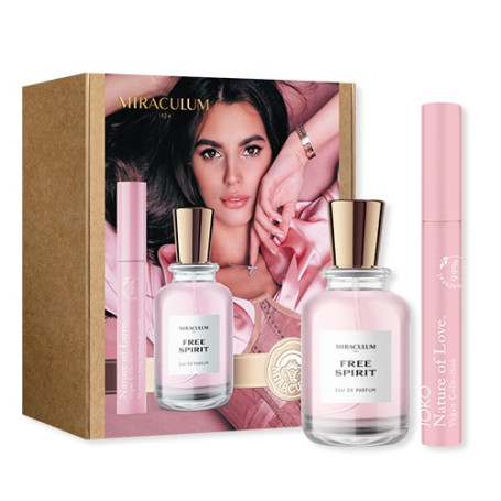 Zestaw Free Spirit woda perfumowana spray 50ml + Nature of Love 
