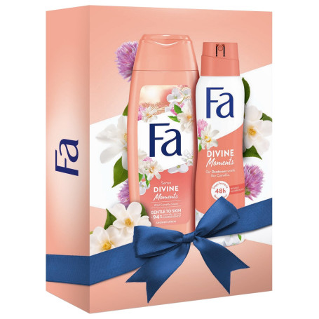 Divine Moments zestaw żel pod prysznic 250ml + dezodorant w spr