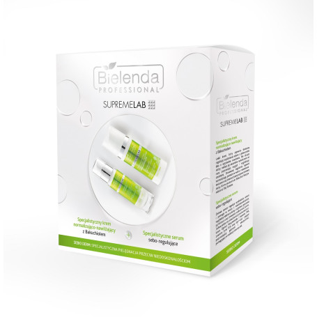 SupremeLab Sebio Derm zestaw specjalistyczny krem normalizująco