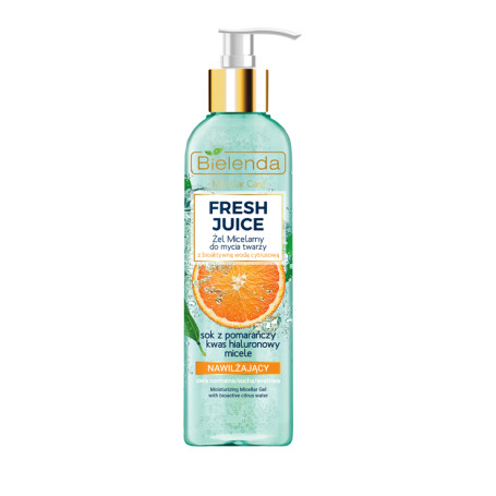 Fresh Juice żel micelarny nawilżający z wodą cytrusową Poma