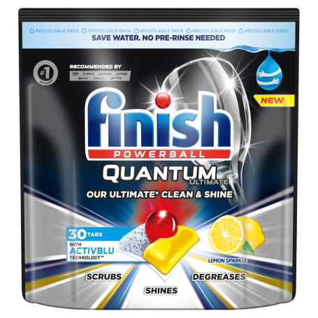 Quantum Ultimate kapsułki do zmywarki 30szt Lemon