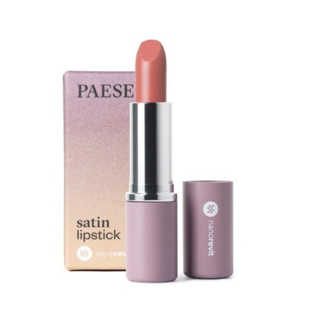 Nanorevit Satin Lipstick satynowa pomadka do ust 22 Peach Kiss 4