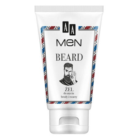 Men Beard żel do mycia brody i twarzy 150ml