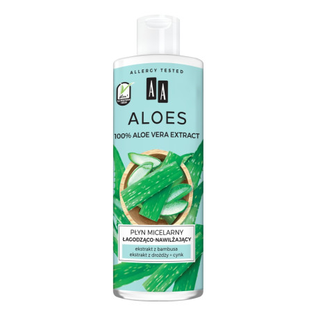 Aloes 100% Aloe Vera Extract płyn micelarny łagodząco-nawilż