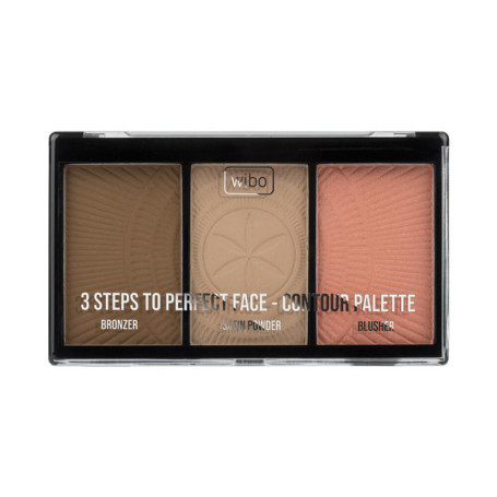 3 Steps To Perfect Face Contouring Palette paleta do konturowani