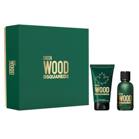 Green Wood Pour Homme zestaw woda toaletowa spray 100ml + żel p