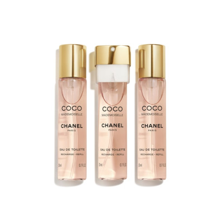 Coco Mademoiselle woda toaletowa spray 20ml z wymiennym wkładem