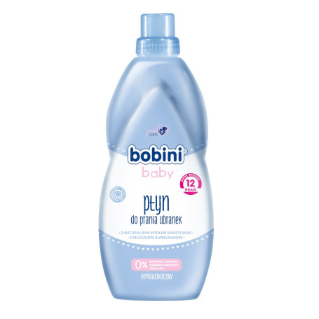 Bobini Baby płyn do prania ubranek niemowlęcych i dziecięcych