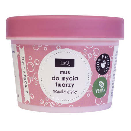 Mus do mycia twarzy nawilżający z masłem shea 100ml