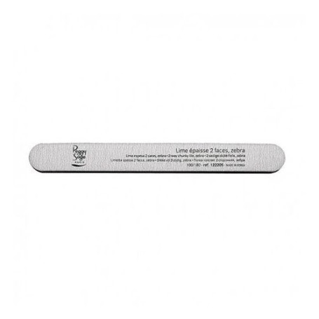 2-Way Chunky Nail File Zebra Medium szeroki pilnik do paznokci d