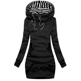 Women's Sweater Dress Hooded 2023 Spring Autumn Ladies Long Sleeve Hoodies Dress Autumn Winter Casual Slim Sweater Hoodies Dress Women's Sweater Dress Hooded 2023 Spring Autumn Ladies Long Sleeve Hoodies Dress Autumn Winter Casual Slim Sweater Hoodies Dress