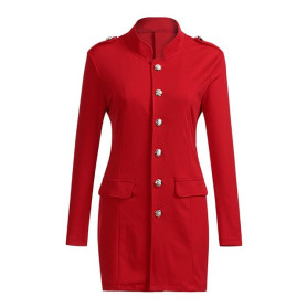 Autumn Winter Suit Blazer Women Casual Single Breasted Pocket Women Long Jackets Elegant Long Sleeve Blazer Outerwear 2021 New Autumn Winter Suit Blazer Women Casual Single Breasted Pocket Women Long Jackets Elegant Long Sleeve Blazer Outerwear 2021 New