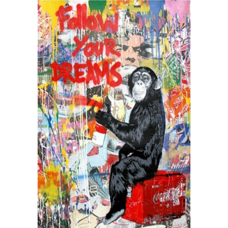 Banksy Graffiti Art Canvas Painting Abstract Animals and Figures Posters and Prints Street Wall Art Picture Home Decor Cuadros