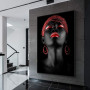 Modern Abstract Wall Art Poster Prints African Women Canvas Painting Picture For Room Home Decoration
