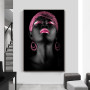 Modern Abstract Wall Art Poster Prints African Women Canvas Painting Picture For Room Home Decoration